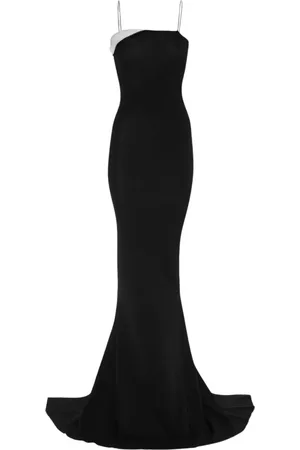 Jacquemus Kjole, Dame, Sort, S, Aro Maxi Kjole