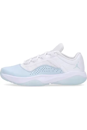 Jordan Sko, Dame, Blå, 38 1/2 EU, Læder, Low-Top Sneaker