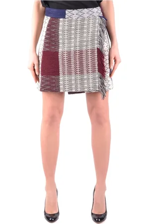 Jacob Cohen Nederdel, Dame, Rød, W27, Bomuld, Short Skirt