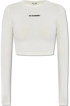 Jil Sander Top, Dame, , XS, Swim Top med Printet Logo