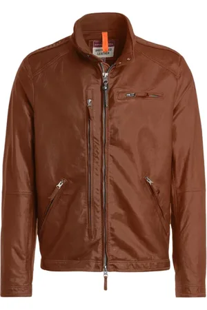 Parajumpers Jakke, Herre, Brun, L, Klassisk Lammeskindjakke