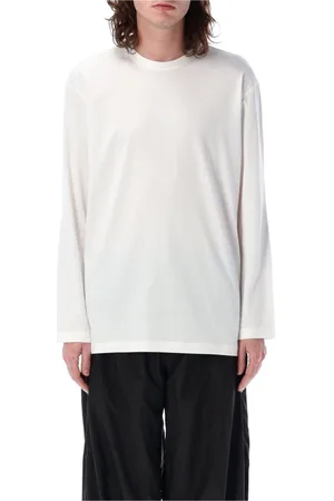 Y-3 Top, Herre, Hvid, M, Bomuld, Graphic Logo T-Shirt