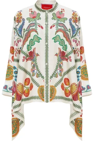 La DoubleJ Bluser & Skjorter, Dame, Flerfarvet, XS, Foulard Skjorte