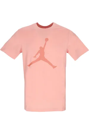 Jordan Top, Herre, Lyserød, M, Bomuld, Jumpman Crew T-shirt