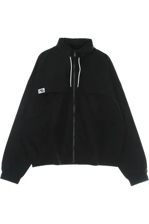 Jordan Jakke, Herre, Sort, L, Bomuld, Windbreaker Jakke