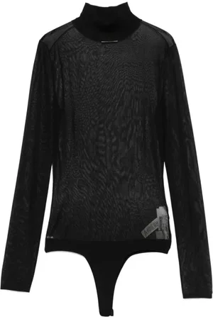 Khaite Top, Dame, Sort, S, Uld, Tallin Bodysuit