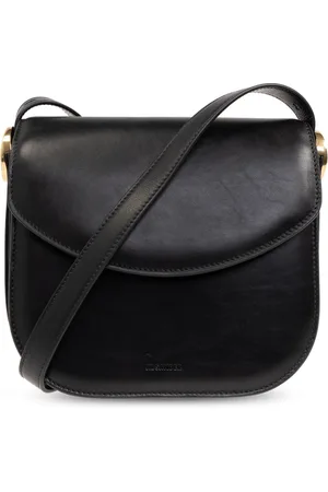 Jil Sander Taske, Dame, Sort, ONE SIZE, Uld, Coin Medium Skuldertaske