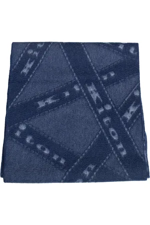 Kiton Tilbehør, Herre, Blå, ONE SIZE, Cashmere, Cashmere Tørklæde