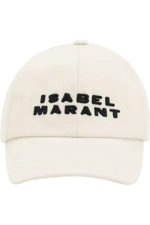 Isabel Marant Tilbehør, Dame, , 59 CM, Bomuld, Monogram Baseball Cap