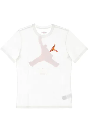 Jordan Top, Herre, Hvid, XL, Bomuld, 3D Crew Neck T-Shirt