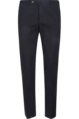 PT Torino Bukser, Herre, Blå, L, Slim Fit Bukser