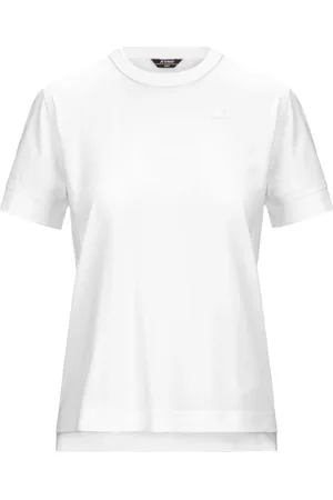 K-Way Top, Dame, Hvid, L, Bomuld, Klassisk bomulds T-shirt