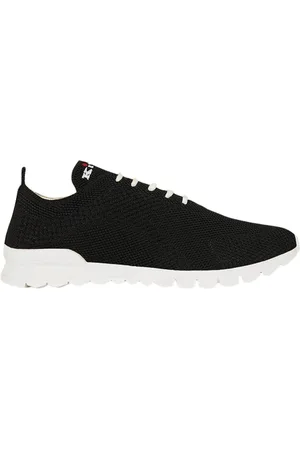 Kiton Sko, Dame, Sort, 36 1/2 EU, Bomuld, Mesh Fit Sneakers