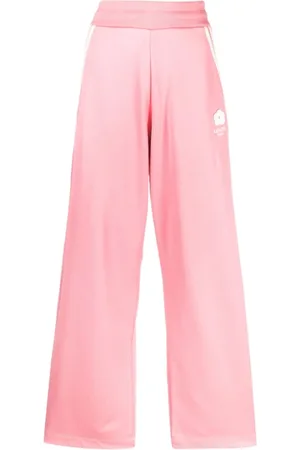 Kenzo Bukser, Dame, Lyserød, S, Polyester, Flower 2.0 Bukser