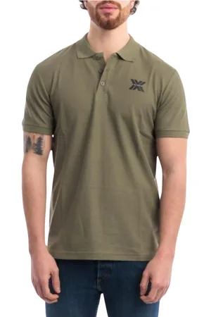 John Richmond Top, Herre, Grøn, M, Bomuld, Polo Shirt Klassisk Stil