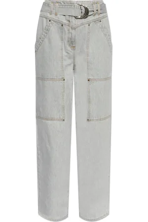 IRO Jeans, Dame, Grå, XL, Bomuld, Helioz Jeans