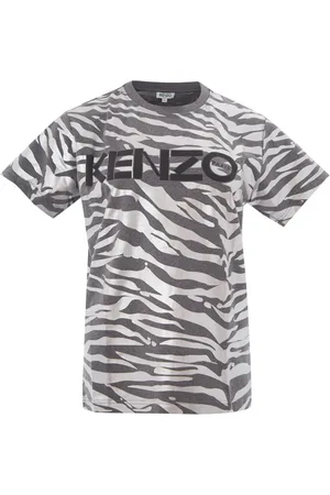 Kenzo Top, Dame, Flerfarvet, L, Soft Cotton T-Shirt