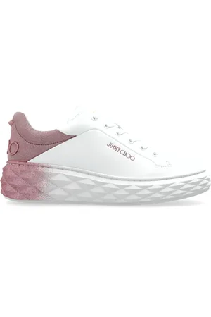 Jimmy Choo Sko, Dame, Hvid, 37 EU, Læder, Diamond Maxi F II Ivr-X