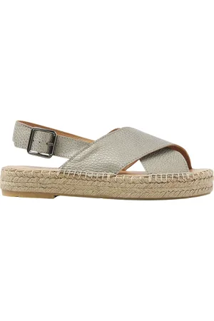 VIA VAI Sko, Dame, Grå, 39 EU, Uld, Mondi Isabella Espadrilles