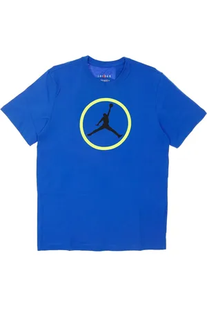 Jordan Top, Herre, Blå, S, Bomuld, Sporty Race Hybrid Crew T-Shirt