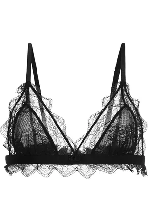 John Richmond Undertøj, Dame, Sort, S, Broderet Blonde Bralette