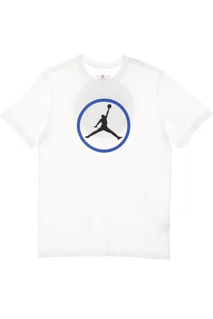Jordan Top, Herre, Hvid, XL, Bomuld, Sporty Crew Neck T-shirt