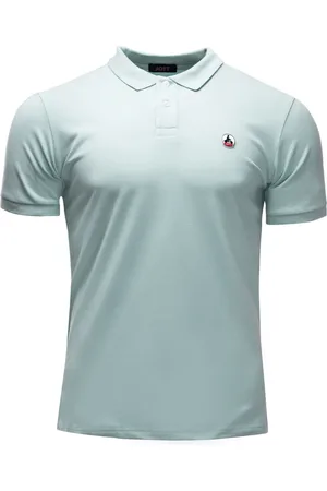 Jott Top, Herre, Blå, XL, Bomuld, Marbella Polo Shirt