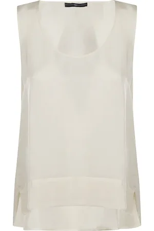 High Top, Dame, Hvid, XS, Rayon, Top Hvid