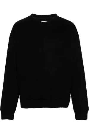 Jil Sander Strik, Herre, Sort, S, Bomuld, Casual Sort Sweater