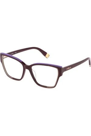 Furla Tilbehør, unisex, Lilla, 55 MM, Montura Briller