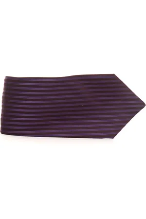 Kiton Tilbehør, Herre, Lilla, ONE SIZE, 7-Fold Silkeslips