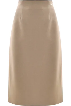 Kocca Nederdel, Dame, , XL, Elegante Viscose Nederdel med Flotte Linjer