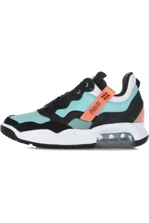 Jordan Sko, Herre, Flerfarvet, 40 1/2 EU, Læder, Low Top Sneaker Sort Multi Twist