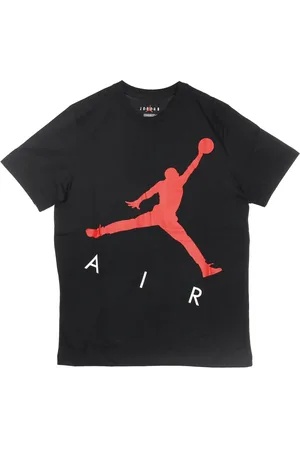 Jordan Top, Herre, Sort, L, Bomuld, Air Hybrid Crew T-Shirt