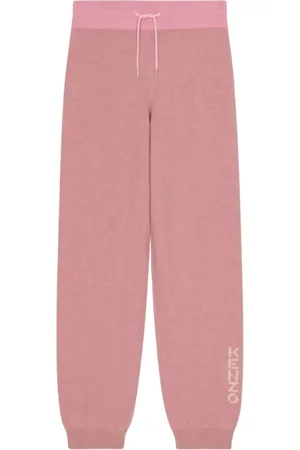 Kenzo Bukser, Dame, Lyserød, S/M, Bomuld, Sweatpants med Logo