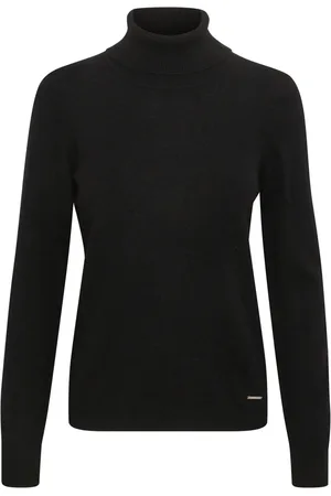 INWEAR Strik, Dame, Sort, S/M, Cashmere, Lukkaiw Rollneck Pullover Strik