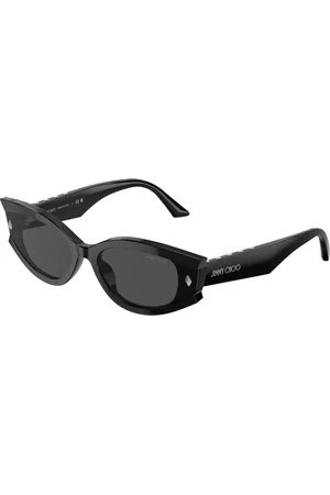 Jimmy Choo Tilbehør, unisex, Sort, 62 MM, Uld, Stilfulde solbriller