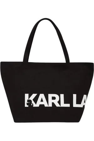 Karl Lagerfeld Taske, Dame, Sort, ONE SIZE, Uld, Sjenica Håndtaske