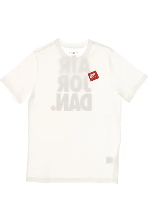 Jordan Top, Herre, Hvid, XL, Bomuld, Graphic Crew T-shirt