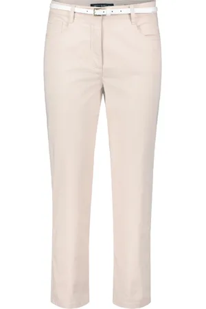 Betty Barclay Bukser, Dame, , 3XL, Slim Fit Sommerbukser med Bælte