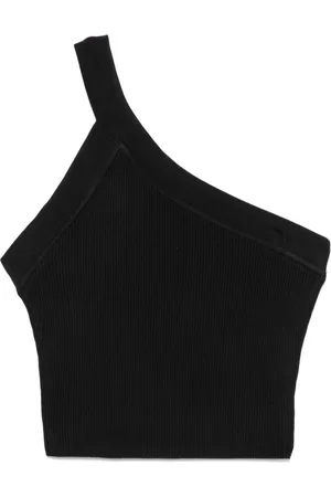 IRO Top, Dame, Sort, L, Uld, Asymmetrisk One-Shoulder Top