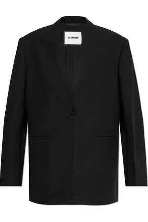 Jil Sander Jakke, Dame, Sort, XS, Uld, Uld Blazer