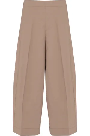 Nine In The Morning Bukser, Dame, Brun, W26, Bomuld, Beige Bomuld Culotte Bukser Mia