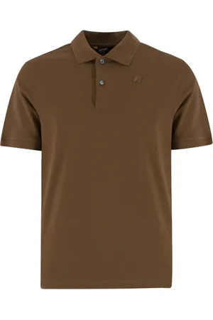K-Way Top, Herre, Brun, 3XL, Bomuld, Amedee Polo Shirt