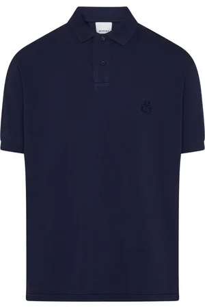 Isabel Marant Top, Herre, Blå, L, Uld, Stilfuld Polo Shirt