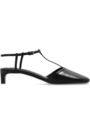 Jil Sander Sko, Dame, Sort, 38 EU, Læder, Hælesko