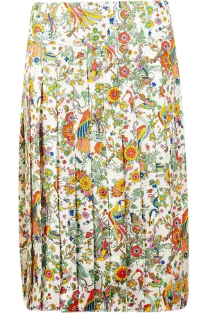 Tory Burch Nederdel, Dame, Flerfarvet, S, Ny elfenbensnederdel til kvinder