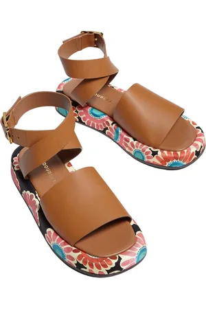 La DoubleJ Sko, Dame, Brun, 39 EU, Læder, Chunky Sandaler