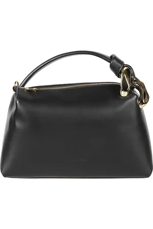 J.W.Anderson Taske, Dame, Sort, ONE SIZE, Uld, Stilfuld Corner Taske