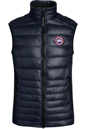 Canada Goose Jakke, Herre, Blå, M, Uld, Navy Dunvest HyBridge Stil